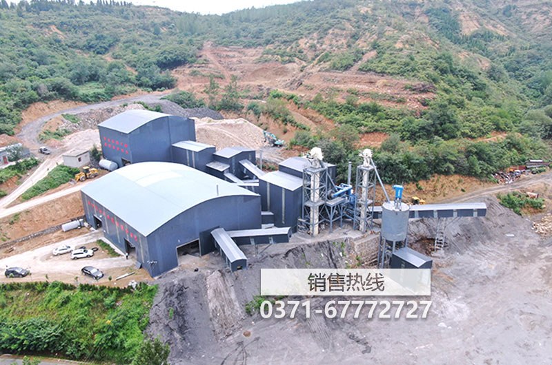 破碎/制砂生产线工程工作现场